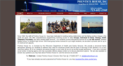 Desktop Screenshot of prenticehouse.org