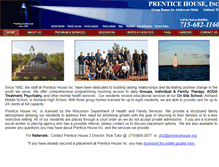 Tablet Screenshot of prenticehouse.org